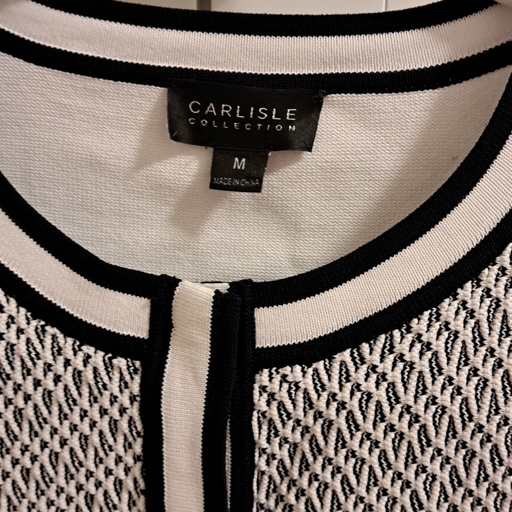 Carlisle Collection Geo Print Cardigan - Picture 2 of 7